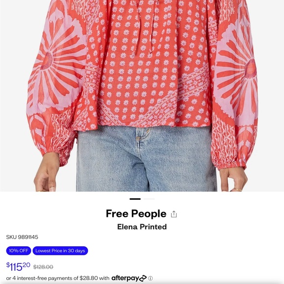 Free People Bo-ho top - Picture 8 of 8